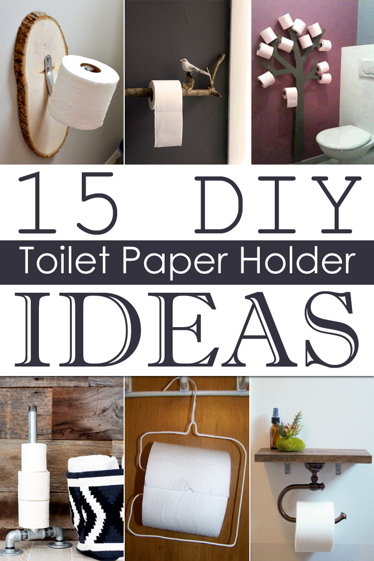 15 Totally Unusual DIY Toilet Paper Holders, Homelovr