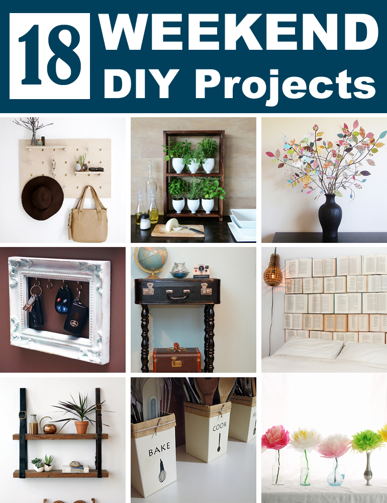 55+ Easy Weekend DIY Home Projects That Are Budget-Friendly - The DIY Nuts