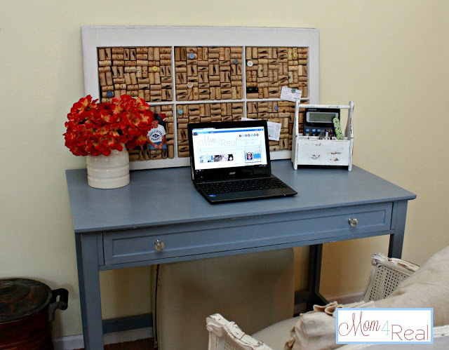 Old Window Turned Wine Cork Board