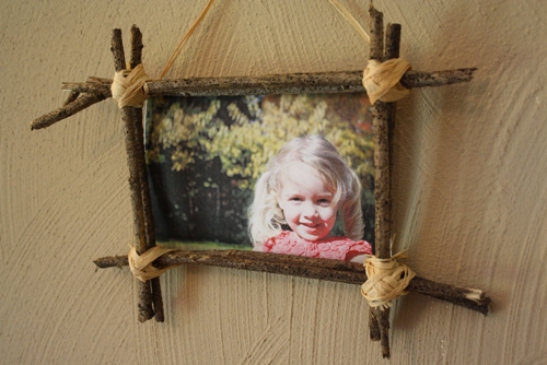 Stick Photo Frame