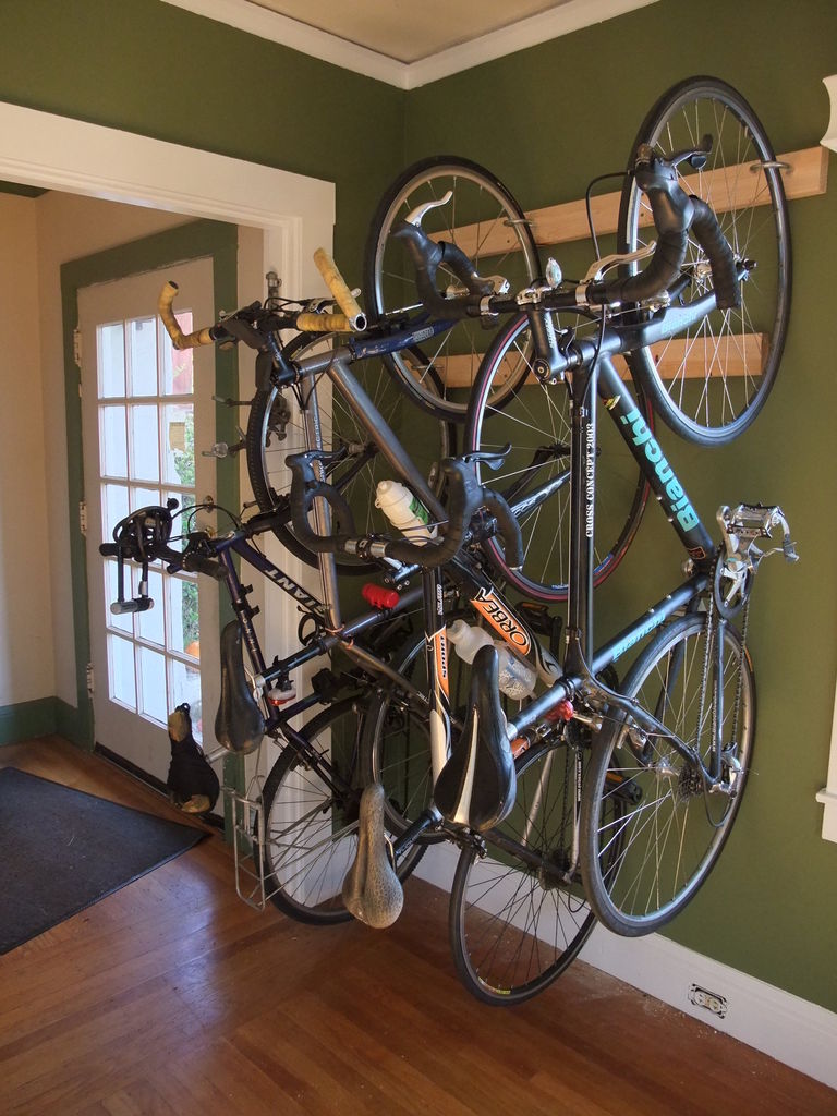 11 Awesome Indoor Bike Storage Ideas