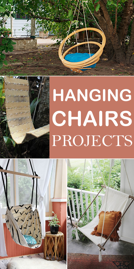 12 Creative DIY Hanging Chairs Projects