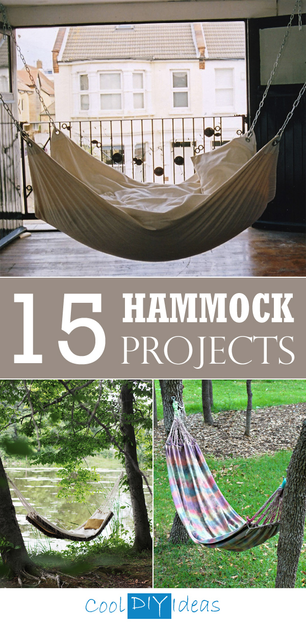 15 Gorgeous Hammock Projects That You Can Make Yourself