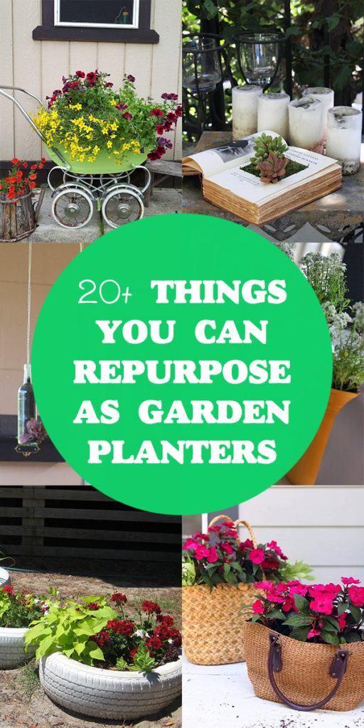 20+ Things You Can Repurpose as Garden Planters