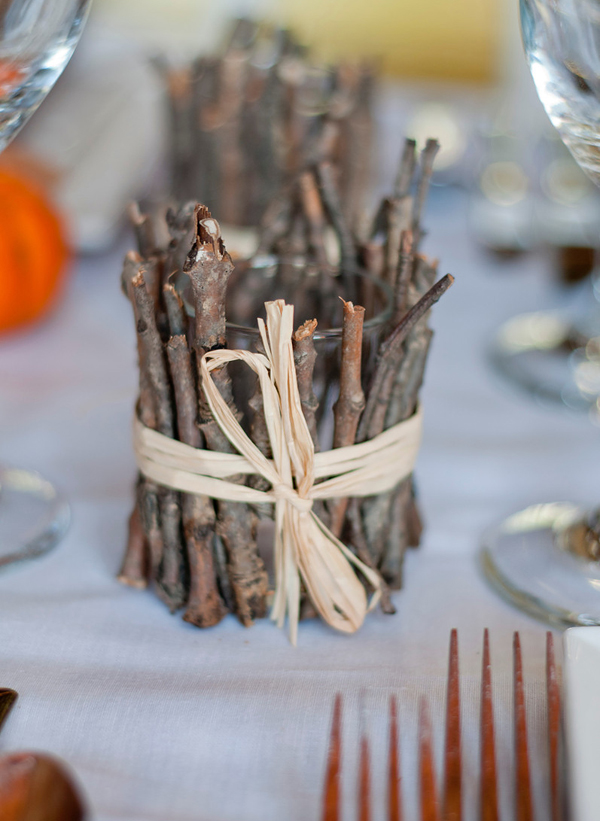 Rustic Candle Votives