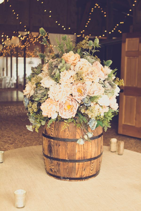 Wine Barrel Bouquets