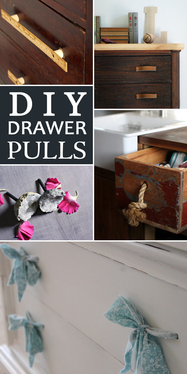 14 creative diy drawer pulls you can make yourself