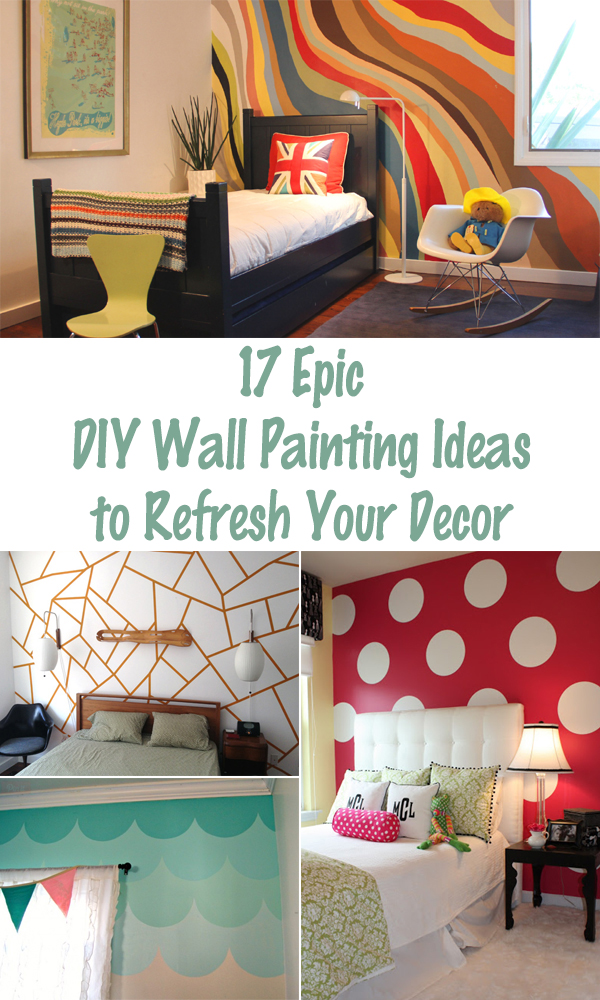 17 Epic Diy Wall Painting Ideas To Refresh Your Decor