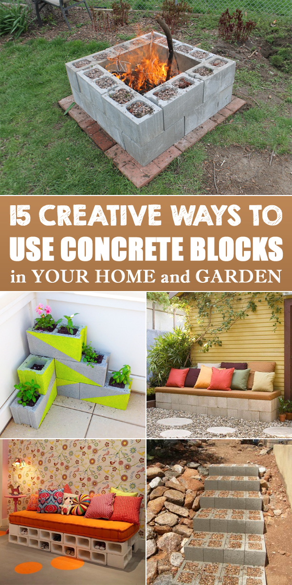 Creative Ways to Use Concrete Blocks in Your Home and Garden