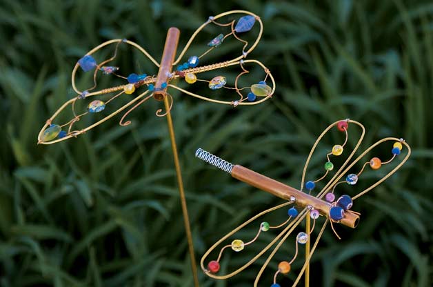 Dragonfly Garden Art