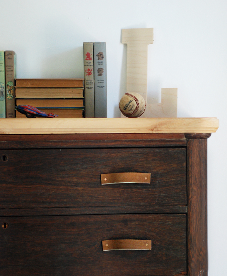 Leather Belt Drawer Pulls