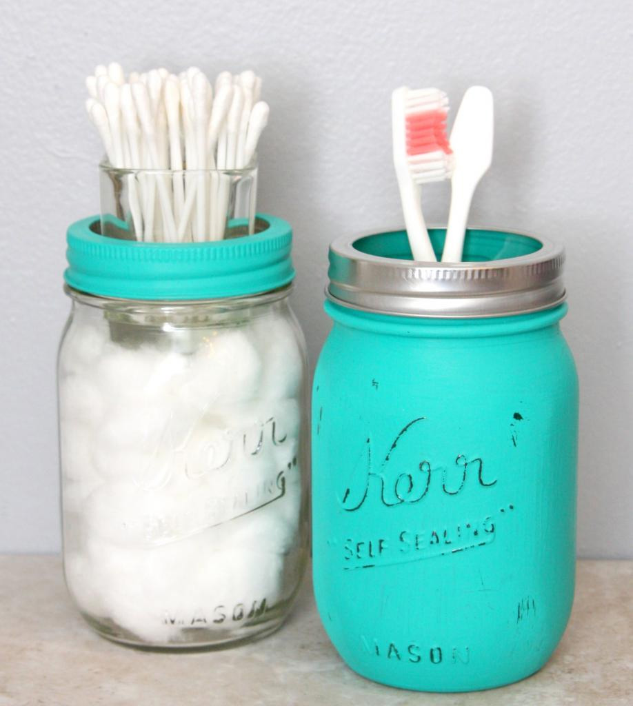 Mason Jar Bathroom Set