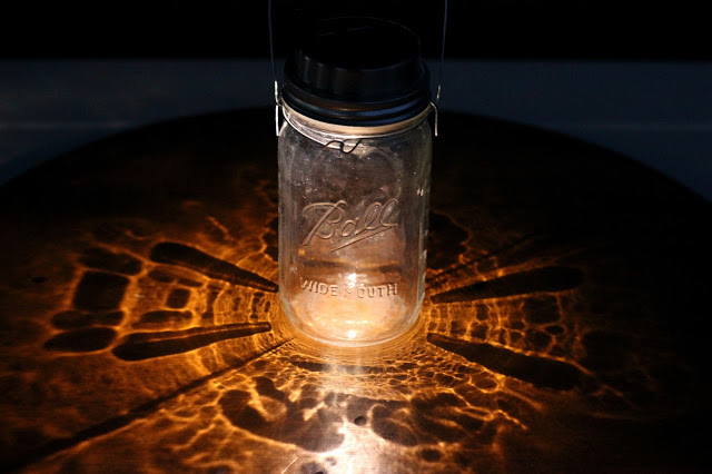 Mason Jar Solar Lamp
