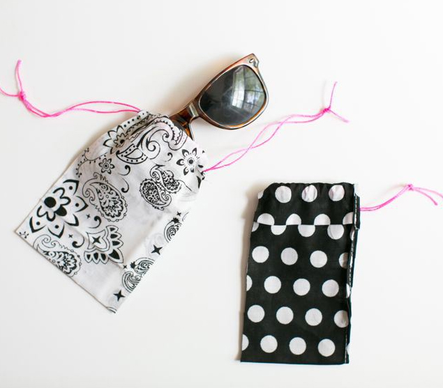 No Sew Bandana Sunglasses Case