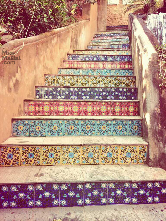 Patterned Stairs