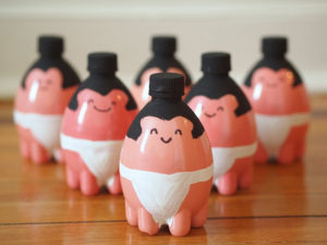 Sumo Plastic Bottle Bowling Pins