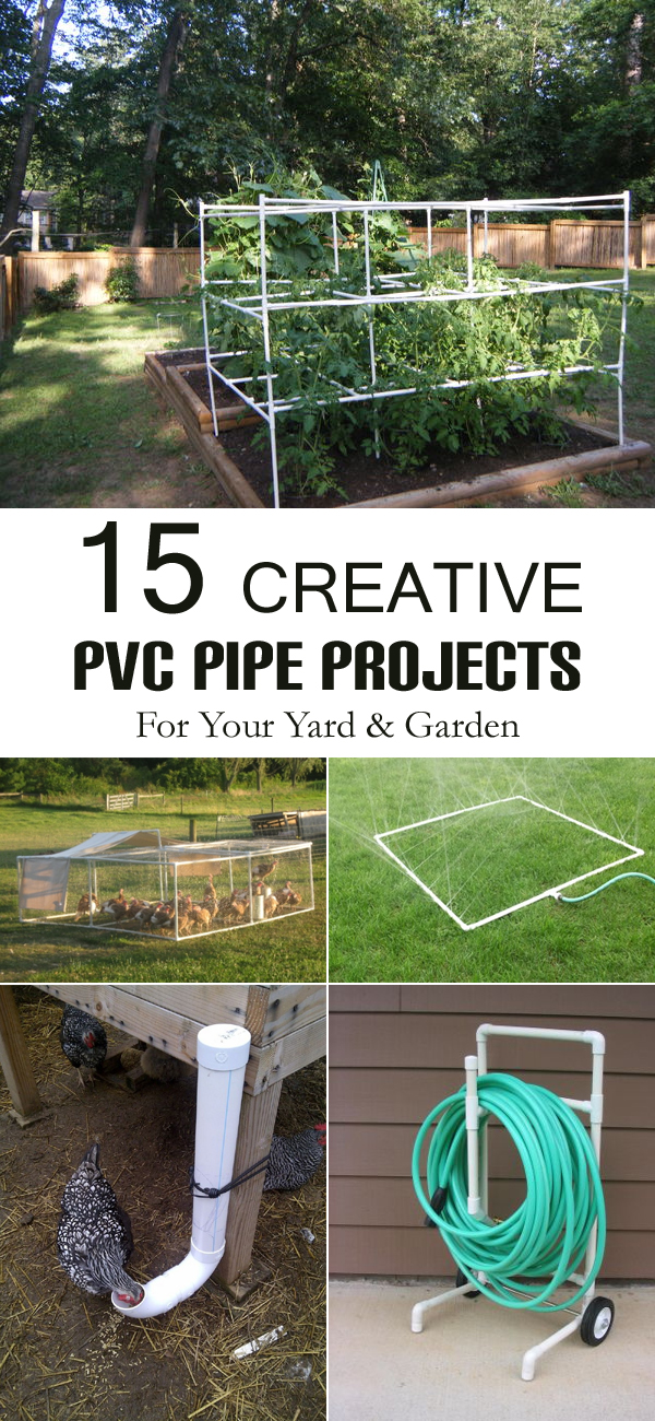 15 Creative PVC Pipe Projects For Your Yard and Garden