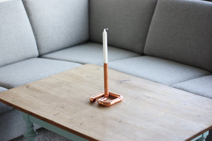 Cool Copper Candlestick