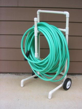 PVC hose caddy