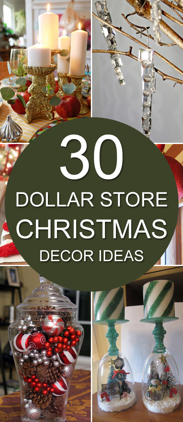 Dollar Store Decor Ideas Diy Dollar Store Christmas Crafts Detail