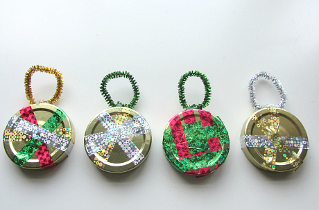 Jar Lid Ornaments