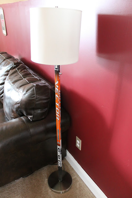 Hockey Stick Floor Lamp