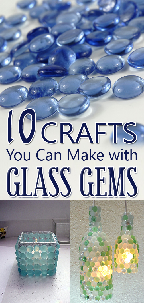10 Insanely Clever Crafts You Can Make with Glass Gems