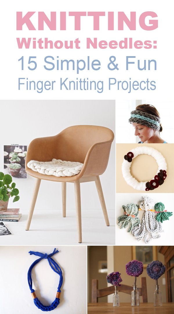 Here are 15 fun finger knit projects you can make for yourself or as a gift!