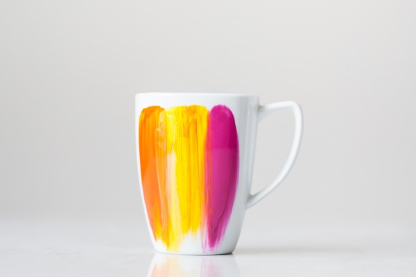Abstract Brushstroke Mug