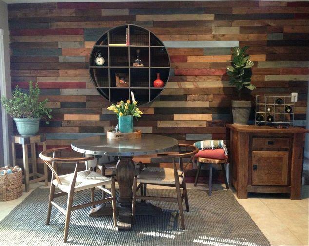 Reclaimed Wood Wall