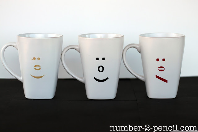 emoticon mugs