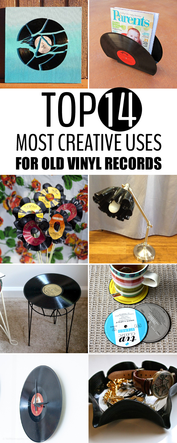 TOP 14 Most Creative Uses for Old Vinyl Records
