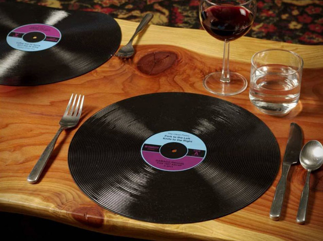 Vinyl Record Placemats