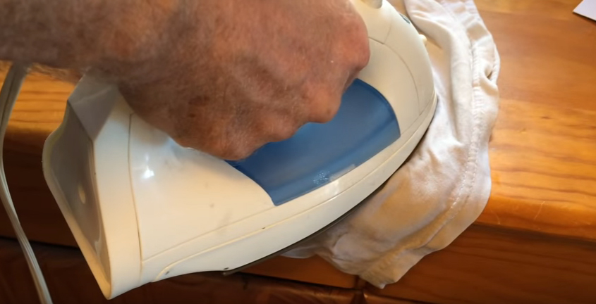 Remove Dents from Wood with an Iron