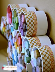 PVC Pipe Craft Supply Storage