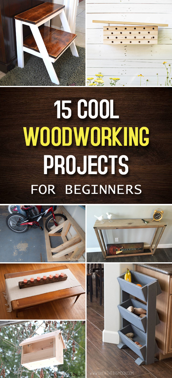 15 cool woodworking projects for beginners