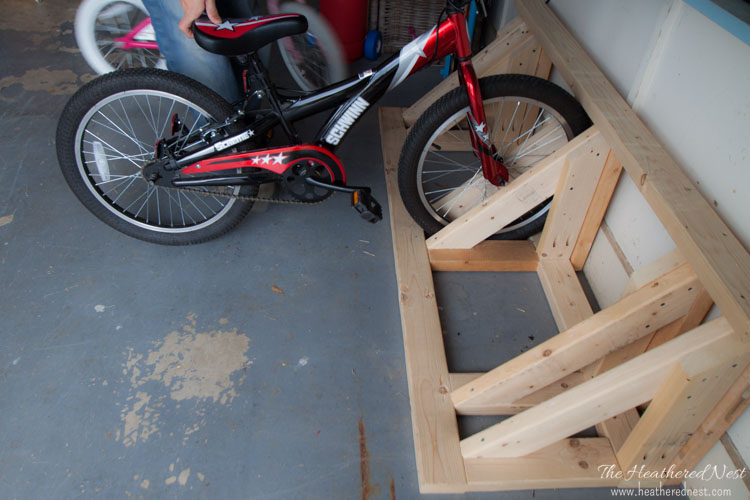 Homemade Bike Rack