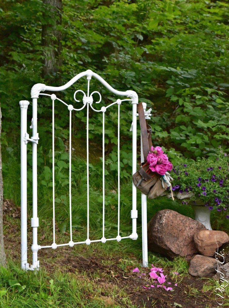 Secret Garden Gate from Antique Crib