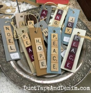 Scrabble Ornaments