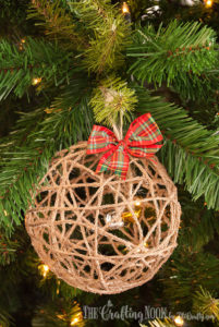 Twine Ball Christmas Ornament