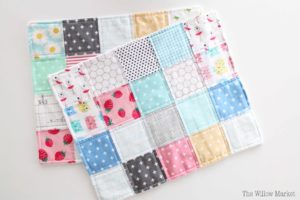 simple burp cloths