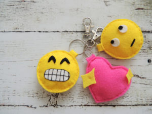 EMOJI keyrings