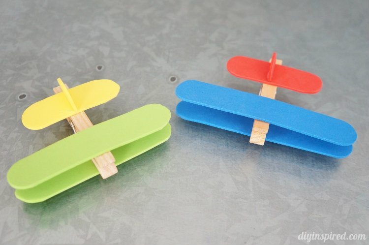 Clothespin Airplanes