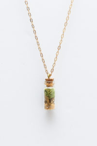 Faux Terrarium Necklace