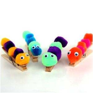 Pom Pom Caterpillars