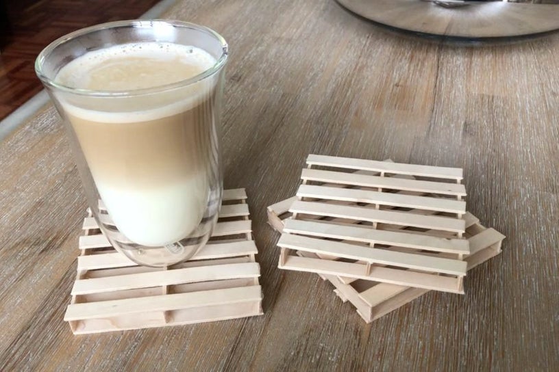 Mini Pallet Coasters