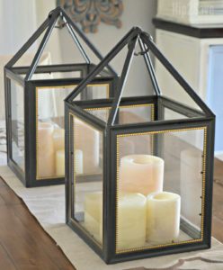 Picture Frame Lanterns