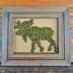 Moss Animal Silhouette