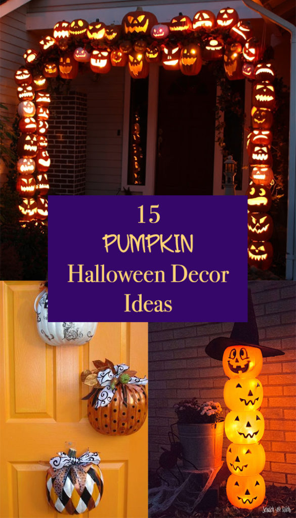 15 Pumpkin Halloween Decor Ideas