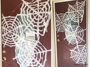 Trash Bag Spiderwebs